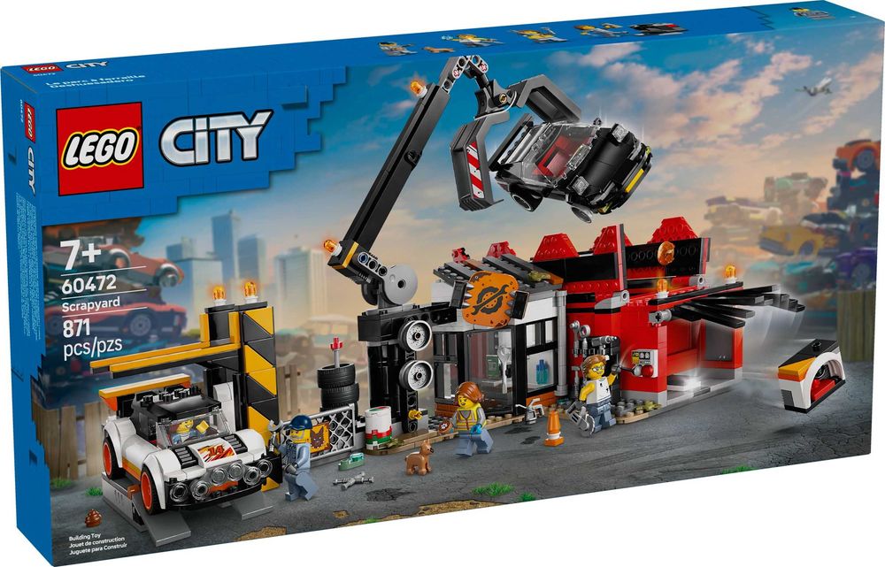 LEGO City 60472 - Złomowisko z samochodami