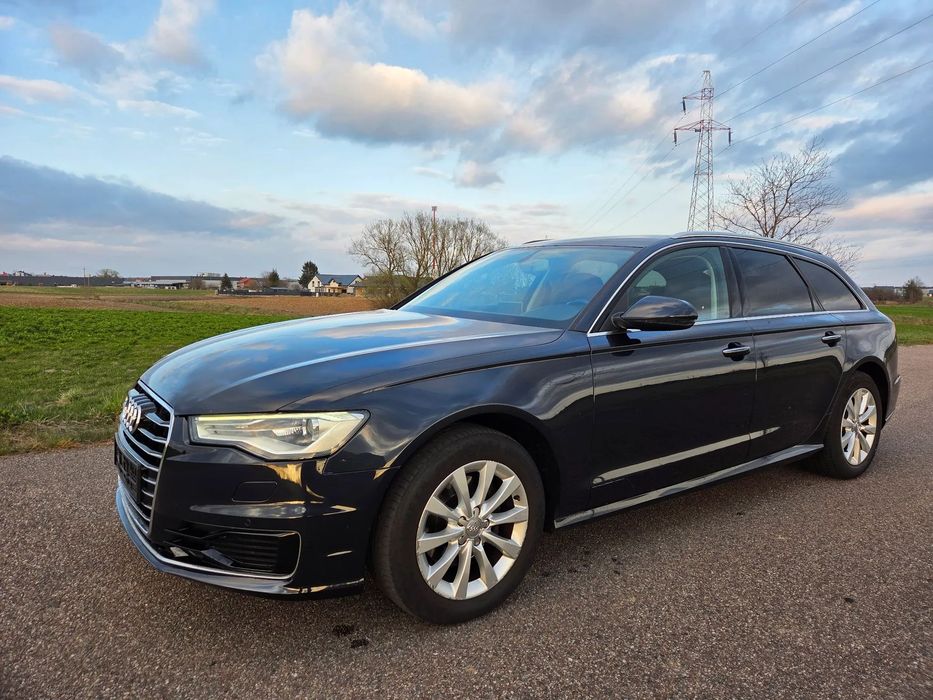 Audi A6 Avant Brązowe skóry , Faktura Vat