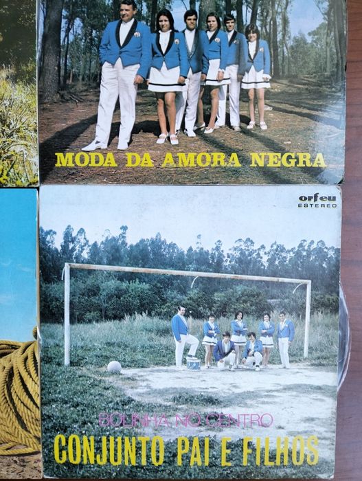 Discos single Conjunto Pai e Filhos