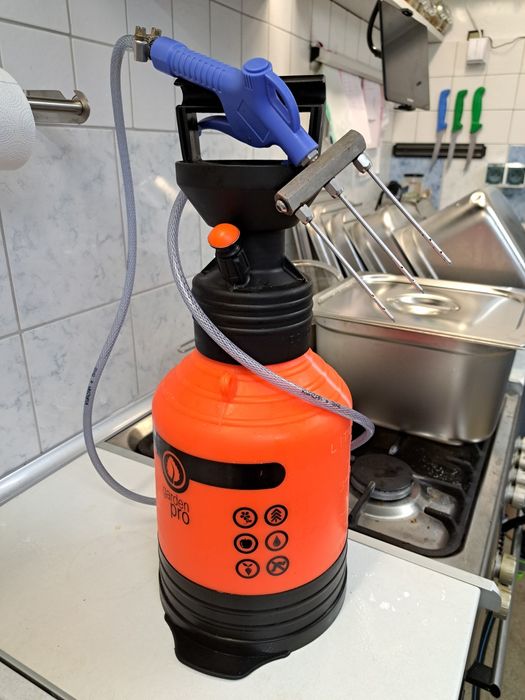 Nastrzykiwarka do mięsa wędlin 3l 3-igłowa