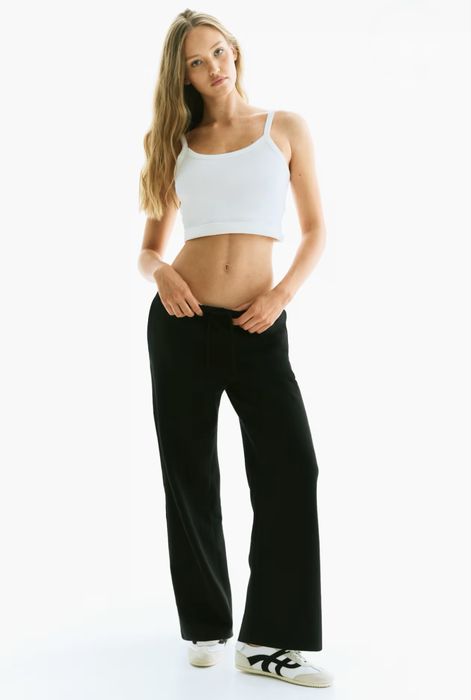 Вільні джоггери з трикотажу H&M