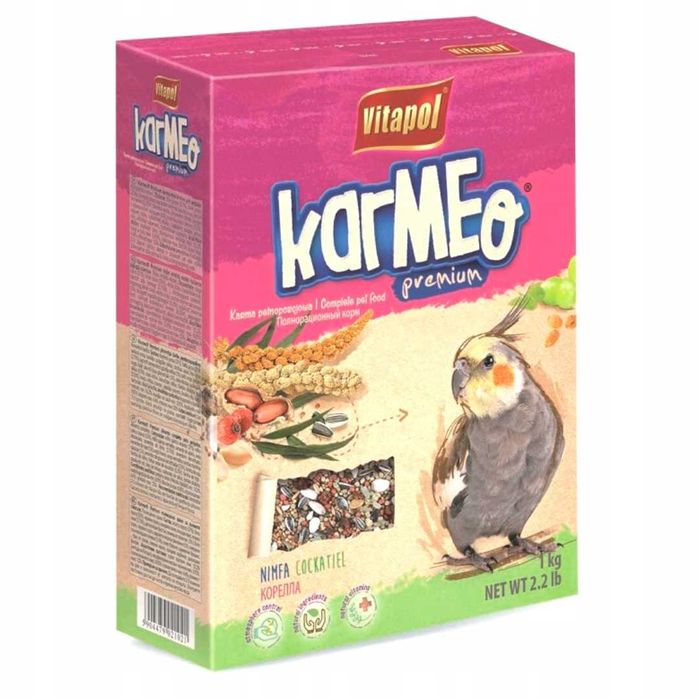 VITAPOL Karma mieszanka dla PAPUG NIMF 1 kg