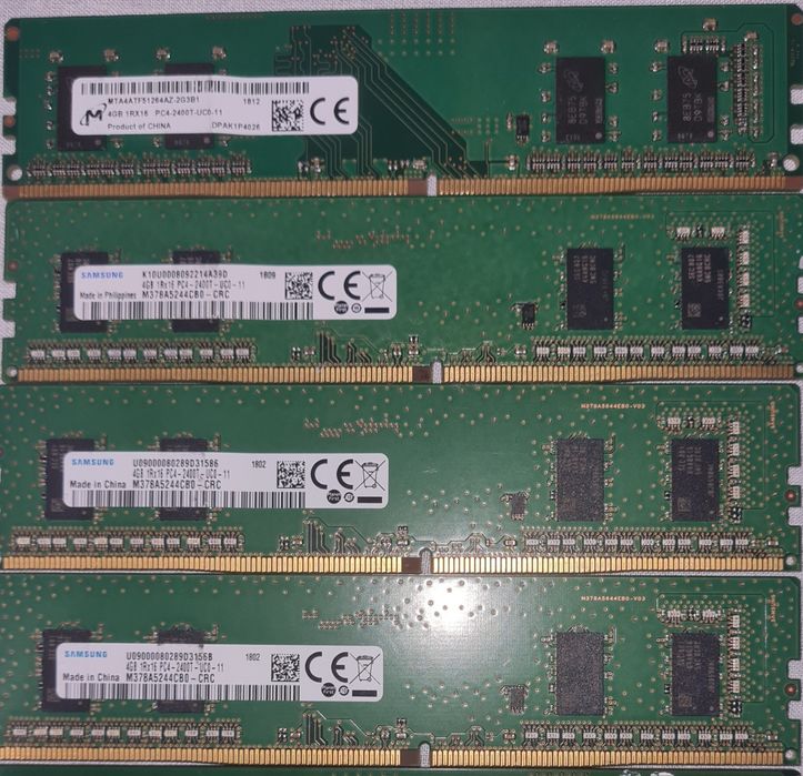 Оперативна память , озу  Ddr4 4гб 2133,2400,2666мгц