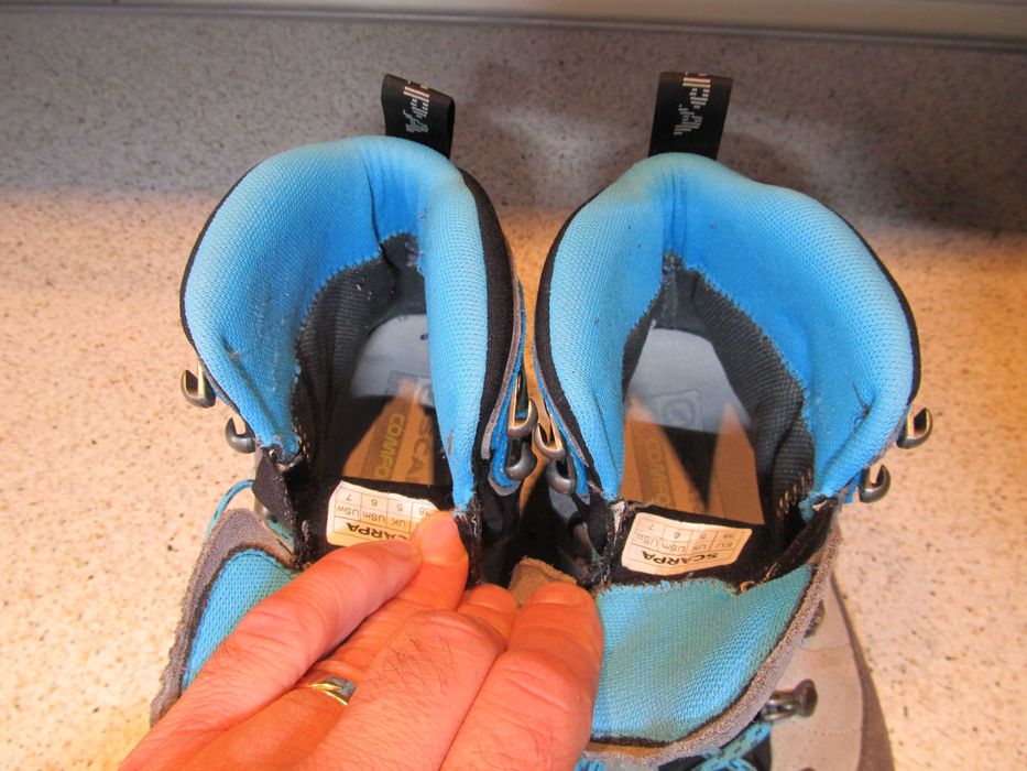 Buty Trekkingowe SCARPA GTX r. 38 DOBRY STAN Gore-tex VIBRAM Skóra