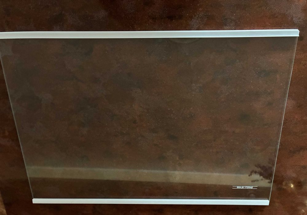 Półka szklana z ramką do lodówki Amica i nie tylko.