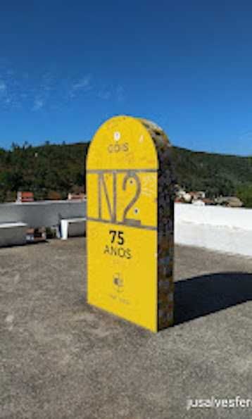 2 terrenos juntos       290m de margem de estrada nacional 344