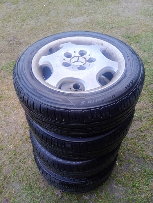 Alufelgi  Mercedes 15 " z oponami letnimi.