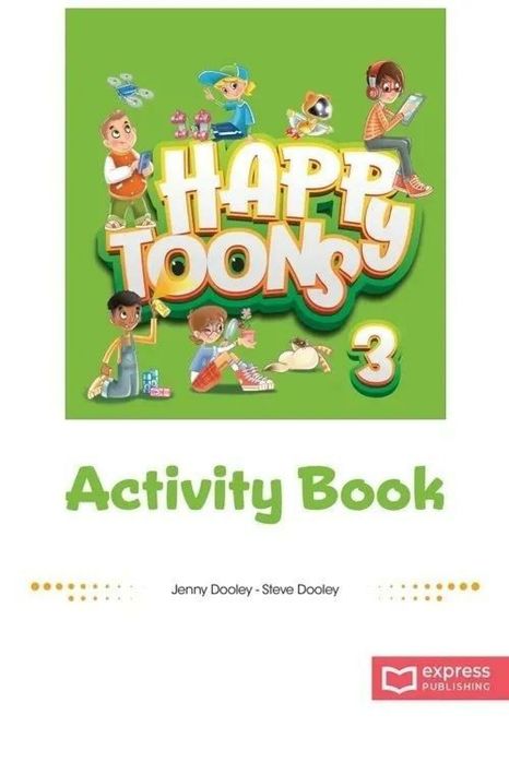 Happy Toons 3 ed. międzynar. AB + DigiBook (kod)