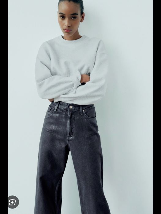 Джисны с напылением 34 Zara wide leg