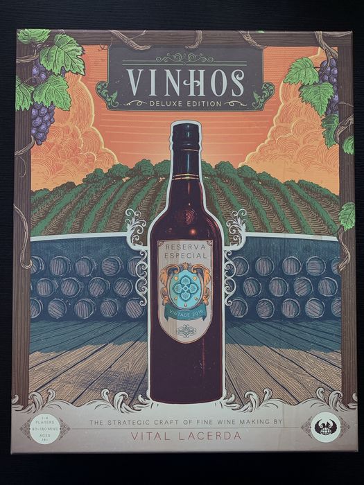 Vinhos deluxe edition gra planszowa Cital lacerda special vintage 2016 rulebook