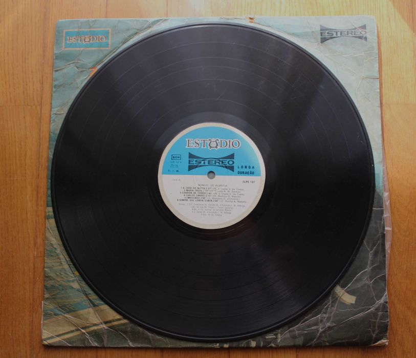 LP "Manuel de Almeida" - Manuel de Almeida - Disco vinil