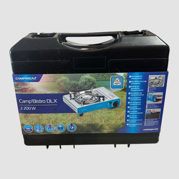 Fogão Portátil a Gás Campingaz Camp Bistro DLX 2200W com Mala