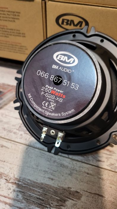 16см Boschmann F-628-X6 компонентна акустика, динаміки, колонки в авто