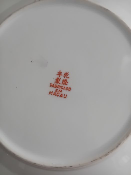 Várias peças de loiça chinesa, meados sec.xx