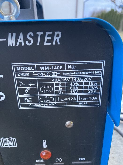 Spawarka MIG bezgazowam WELD-MASTER