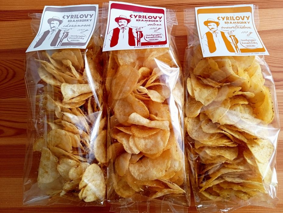 Czeskie chipsy. Bliski termin. Super cena za 20 sztuk!