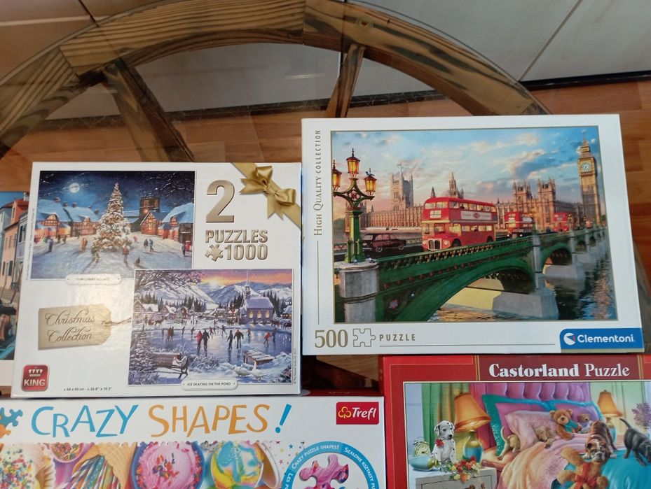 Puzzle 9 pudełek jedna wysyłka
