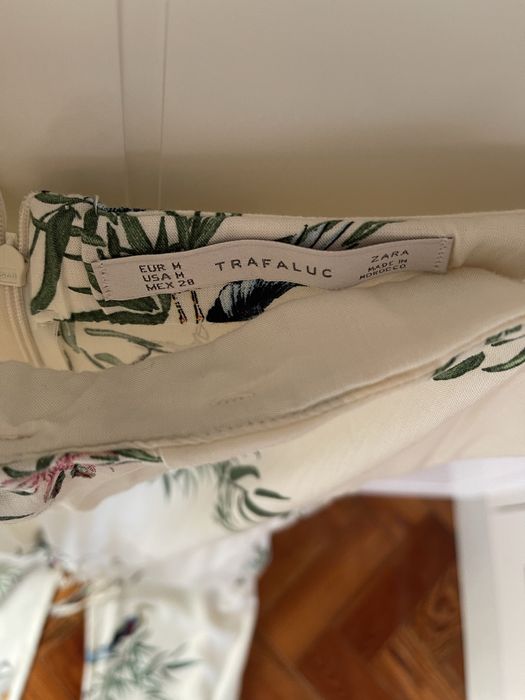 Macacão Zara creme