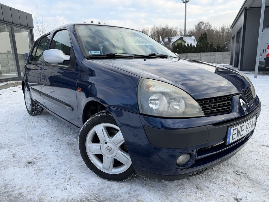 Renault Clio 1.2 ŚLICZNE 149tkm KLIMA LIFT zadbane DO JAZDY OC NA ROK