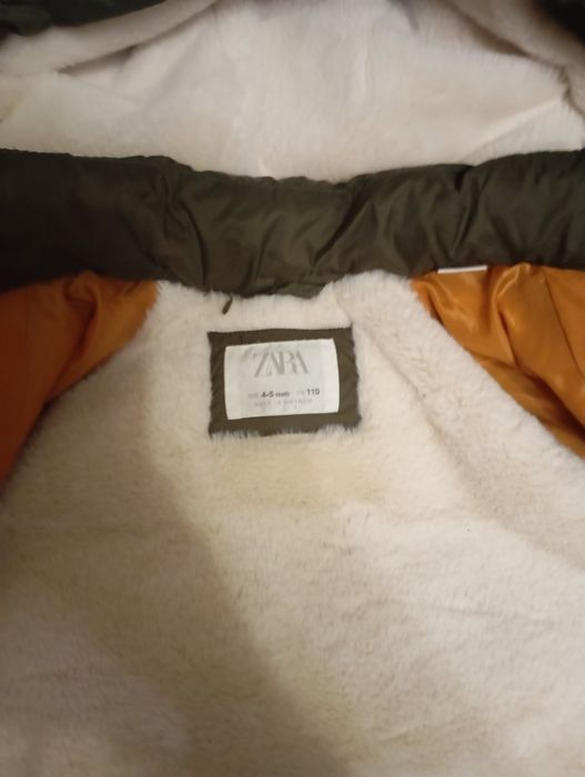 Пуховик Zara р.110-116