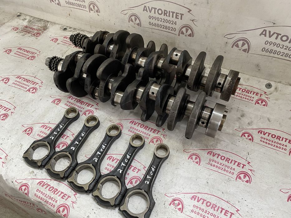 Колінвал Mercedes 2.7cdi(OM612)