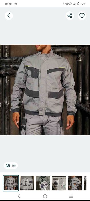 Робоча куртка Delta Plus