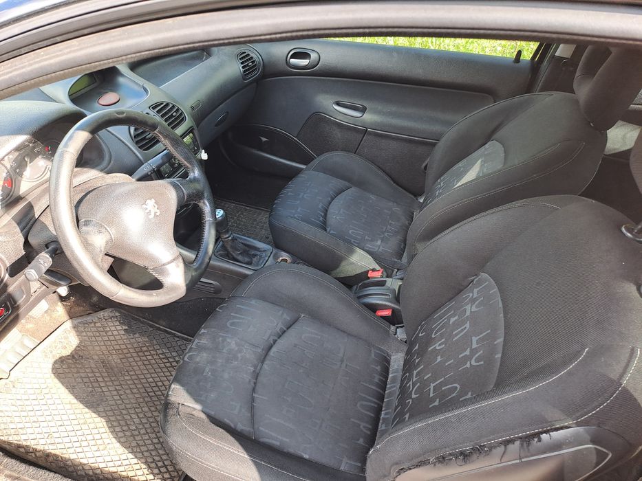 Peugeot 206, 1,4 benzyna,  długo opłaty