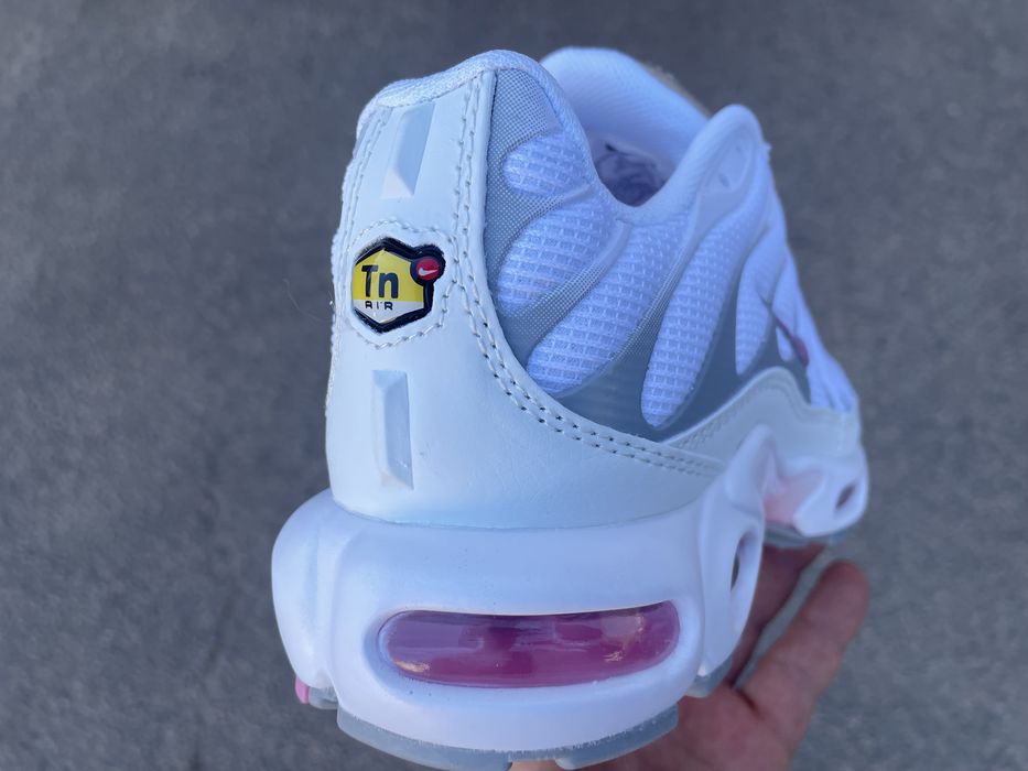 Жіночі кросівки Nikr Air Max Plus Tn white pink grey 37,5-41
