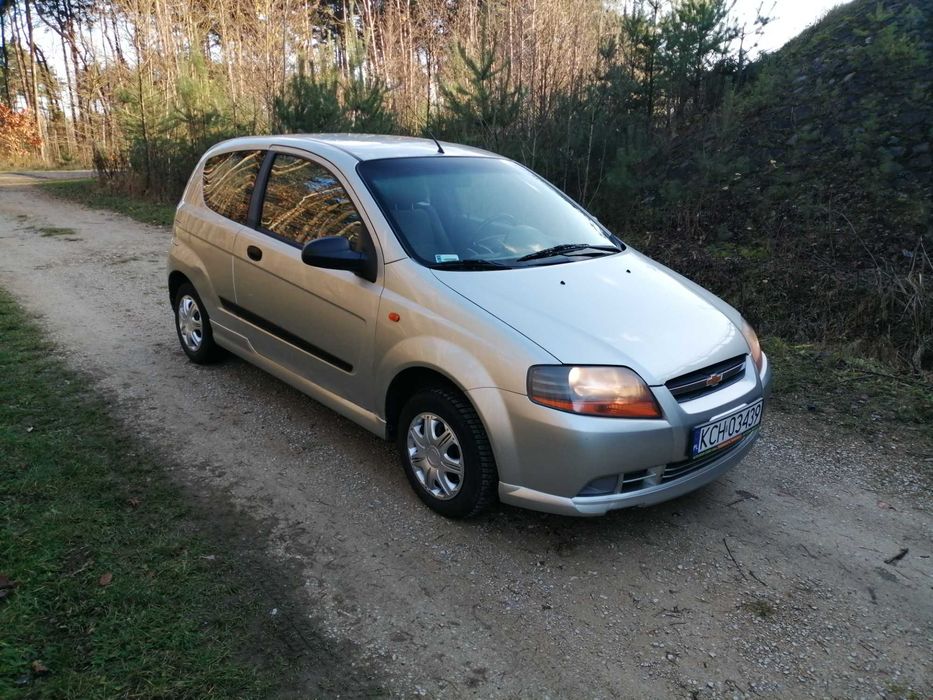Chevrolet Aveo 1,1 LIFT 75KM KOMPUTER Elektryka SALON PL Długie Opłaty