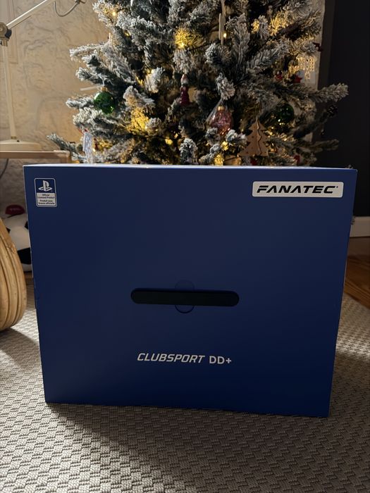 Base FANATEC DD+ 15nm PS5/PC NOVO CAIXA