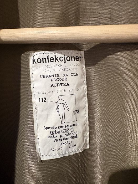 Oryginalna Kurtka Gore-Tex Wojskowa 128Z/MON wz. 93 Pantera
