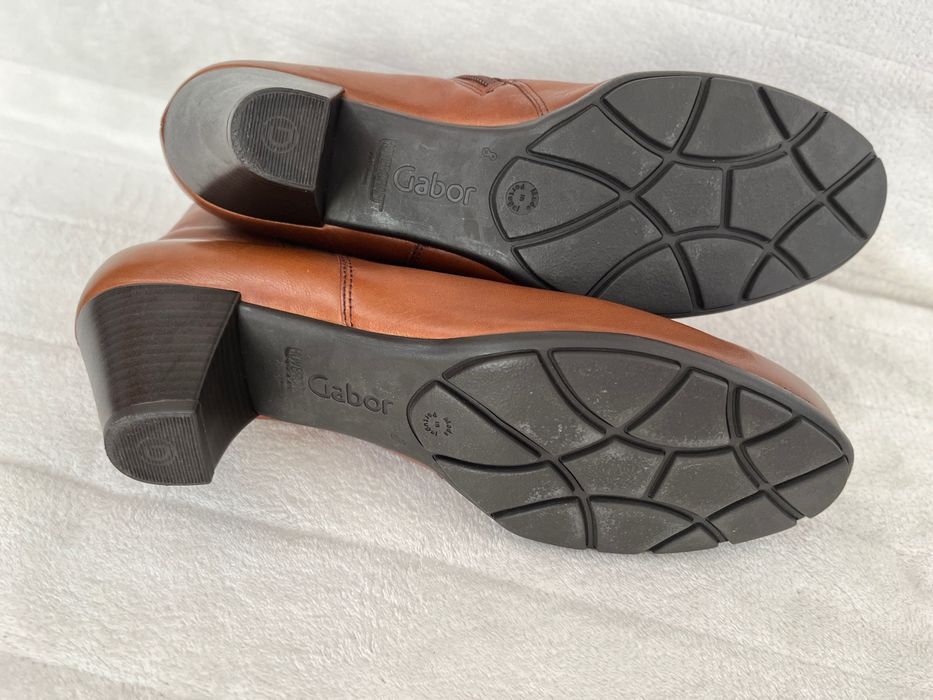 Gabor shoes hovercraft skórzane botki damskie rozmiar 8