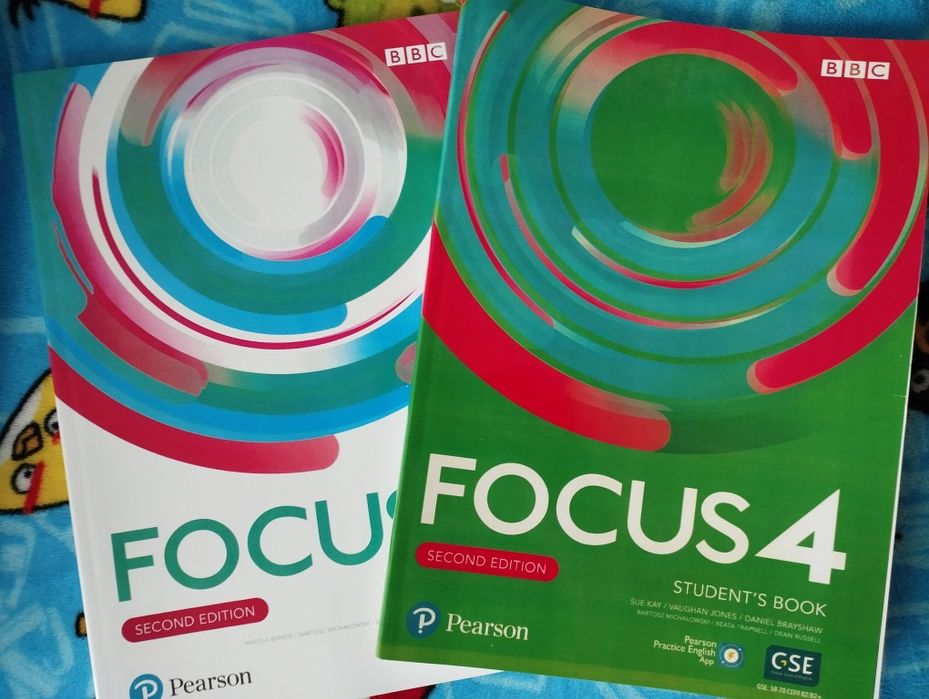 Focus 4 second edition students book workbook англійська мова