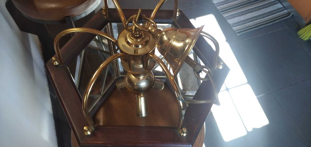 Candeeiro de teto retro vintage lindissimo luminaria E14 calha leds