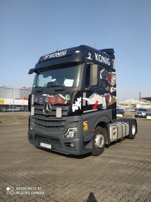 Mercedes-Benz Actros L MP5  Mercedes Actros 1845 MP5, BigSpace, 2022 Standard