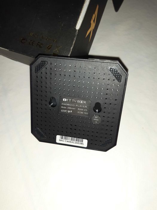 Tv box X96mini com Android 9