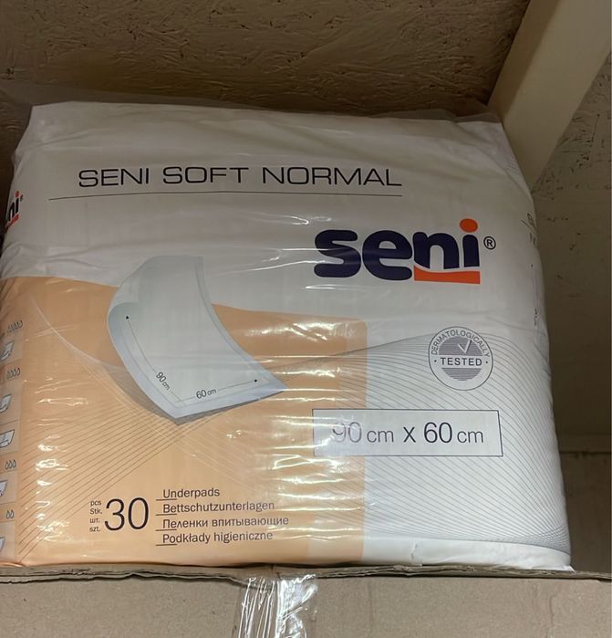 Пелюшки  Seni Soft Normal 30 штук