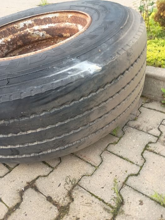 Koła opony z felgami bębnowymi 385/65r22.5 7szt