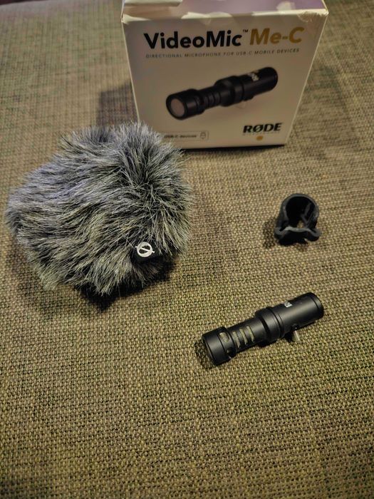 Microfone direccional portátil USB-C VideoMic Me-C