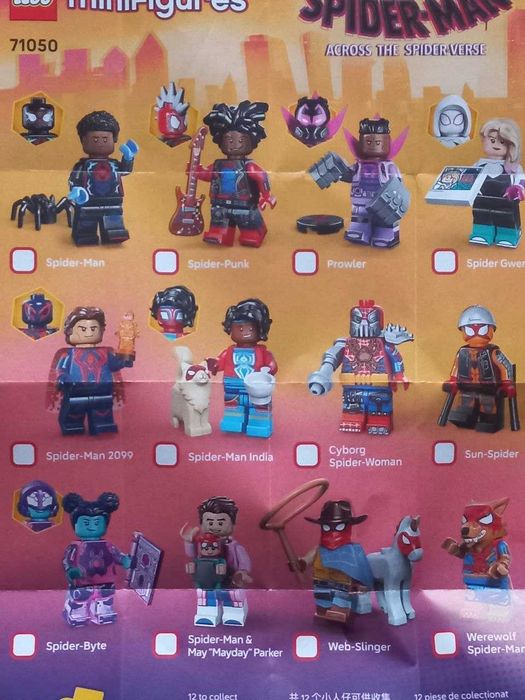 Мініфігурки LEGO Людина-павук: Крізь Всесвіт