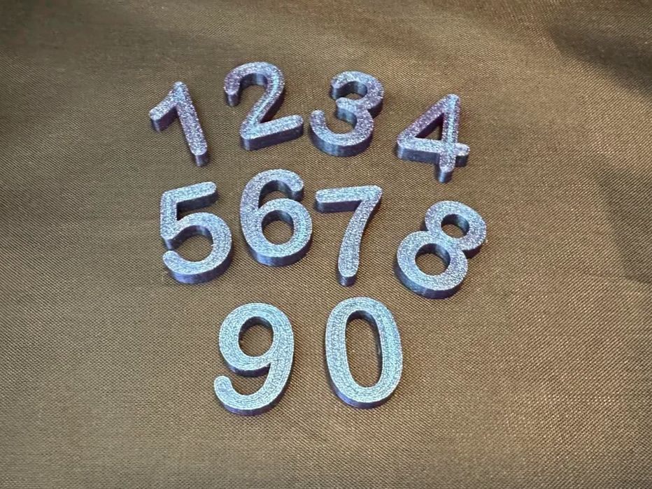 Números Magnéticos (Ímanes 4X2)