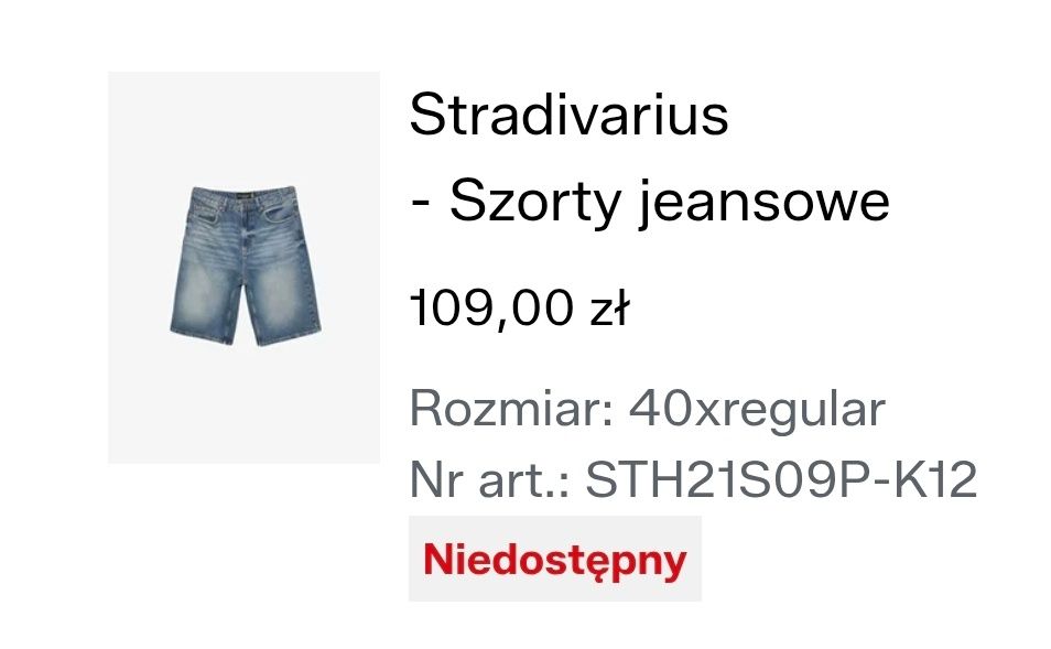 Jeansy Stradivarius