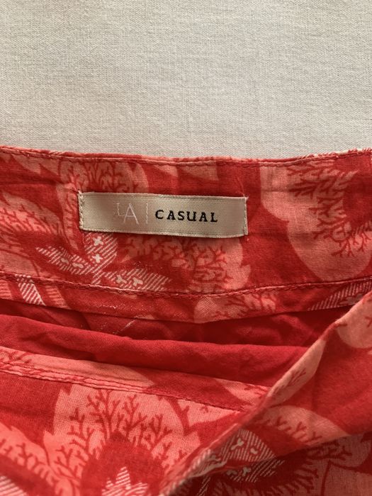 Saia Lanidor em tons de vermelho