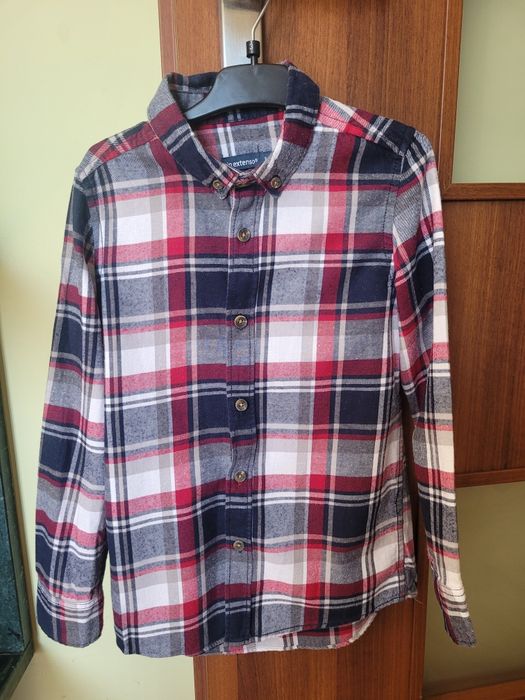 Koszula w kratę 134-140