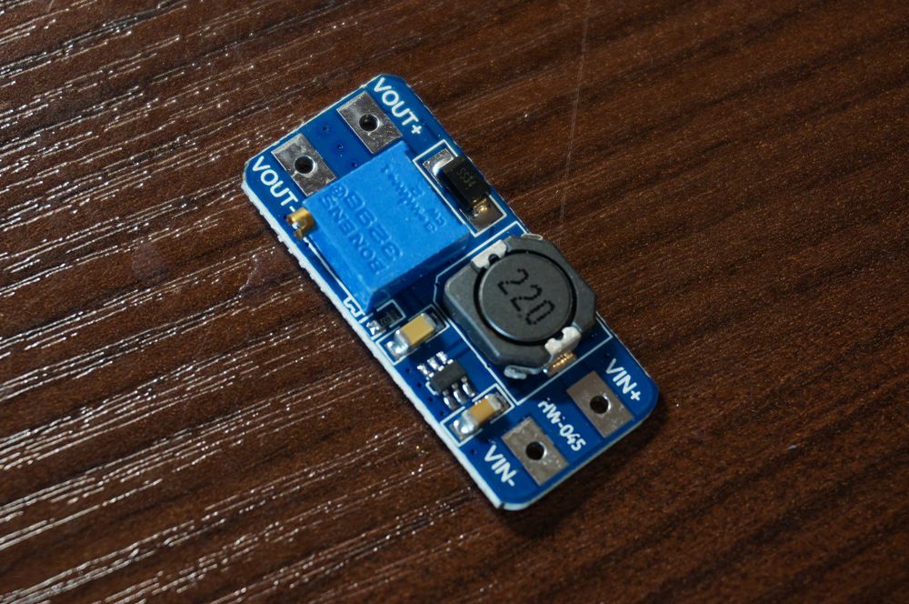 MT3608 Підвищуючий регульований DC-DC модуль