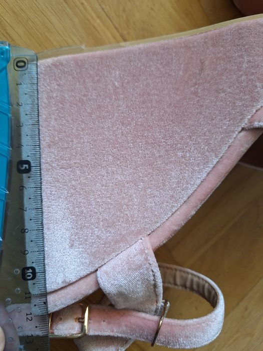 Sandałki na platformie pudrowy róż roz 40 kawaii buty