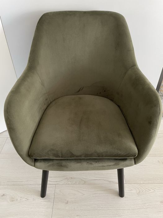 Fotel UDSBJERG zielony/oliwkowy/khaki