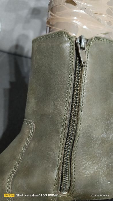 Botki dla dziewczynki firmy Zara.