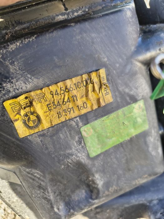 Nagrzewnica kombajn BMW E34 klimatronik dmuchawa wentylator klimatyzac