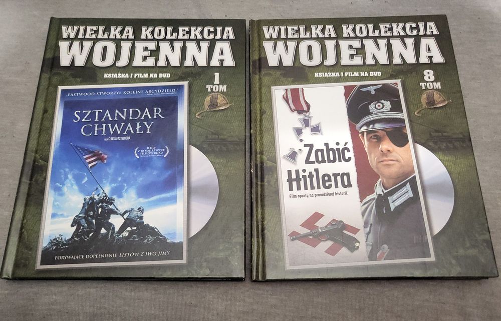 Wielka Kolekcja Wojenna, DVD, tom  1 i 8.  Okazja